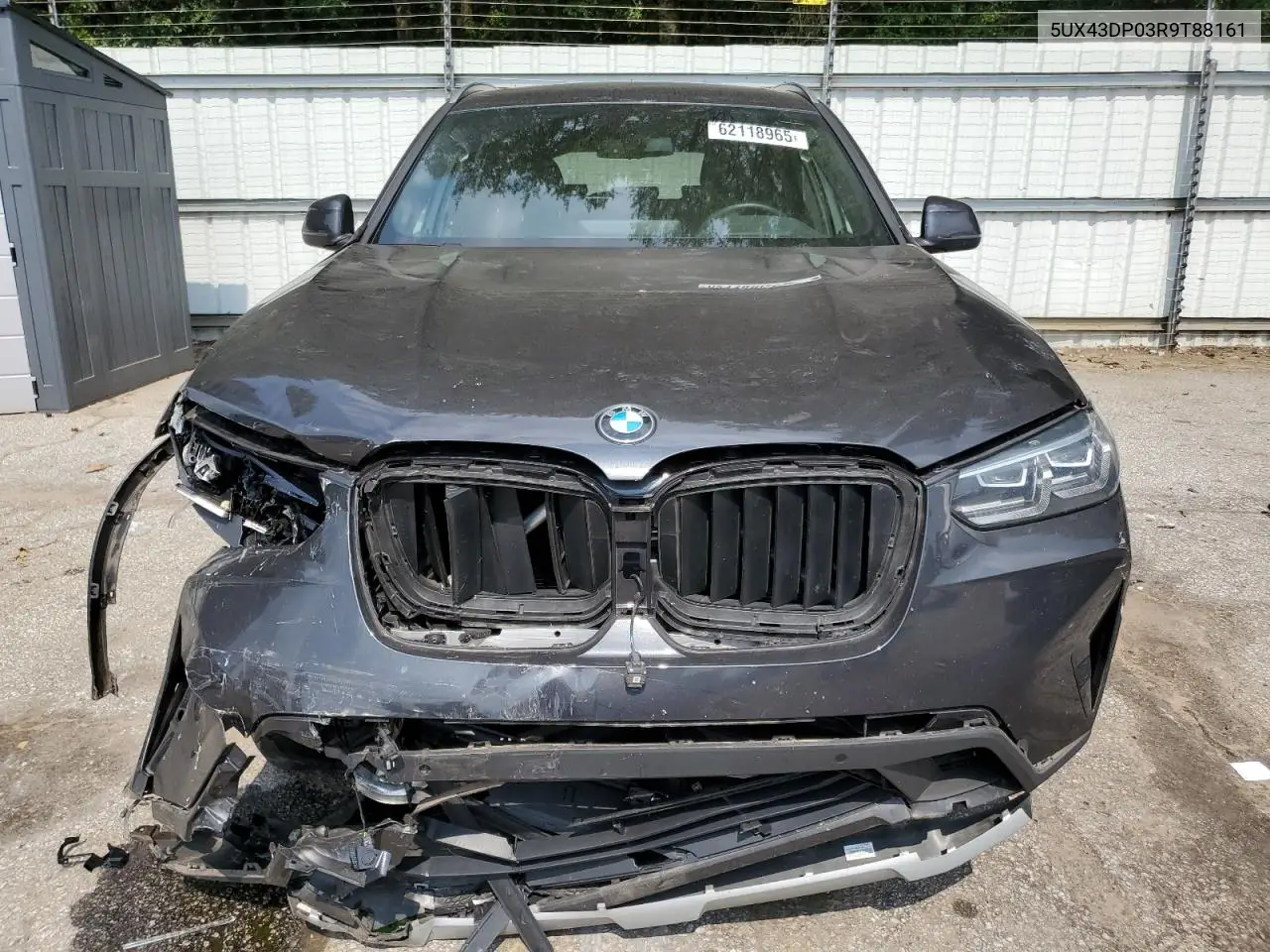 2024 BMW X3 Sdrive30I VIN: 5UX43DP03R9T88161 Lot: 62118965
