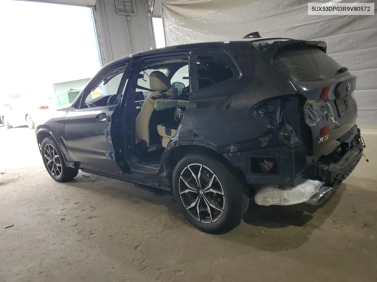 2024 BMW X3 xDrive30I VIN: 5UX53DP03R9V80572 Lot: 62124765
