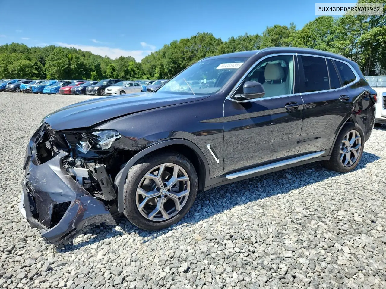 2024 BMW X3 Sdrive30I VIN: 5UX43DP05R9W07962 Lot: 62268495