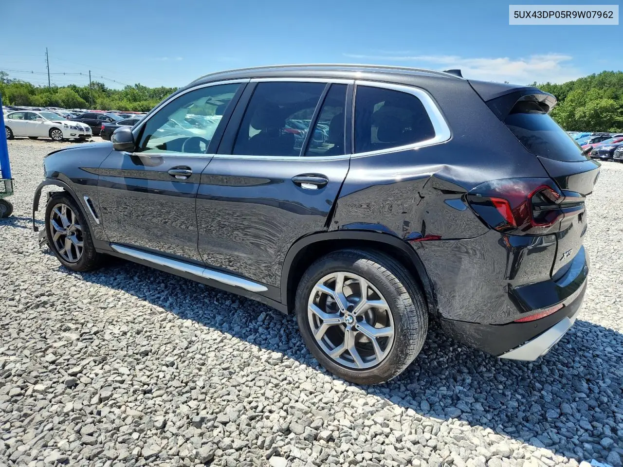 2024 BMW X3 Sdrive30I VIN: 5UX43DP05R9W07962 Lot: 62268495
