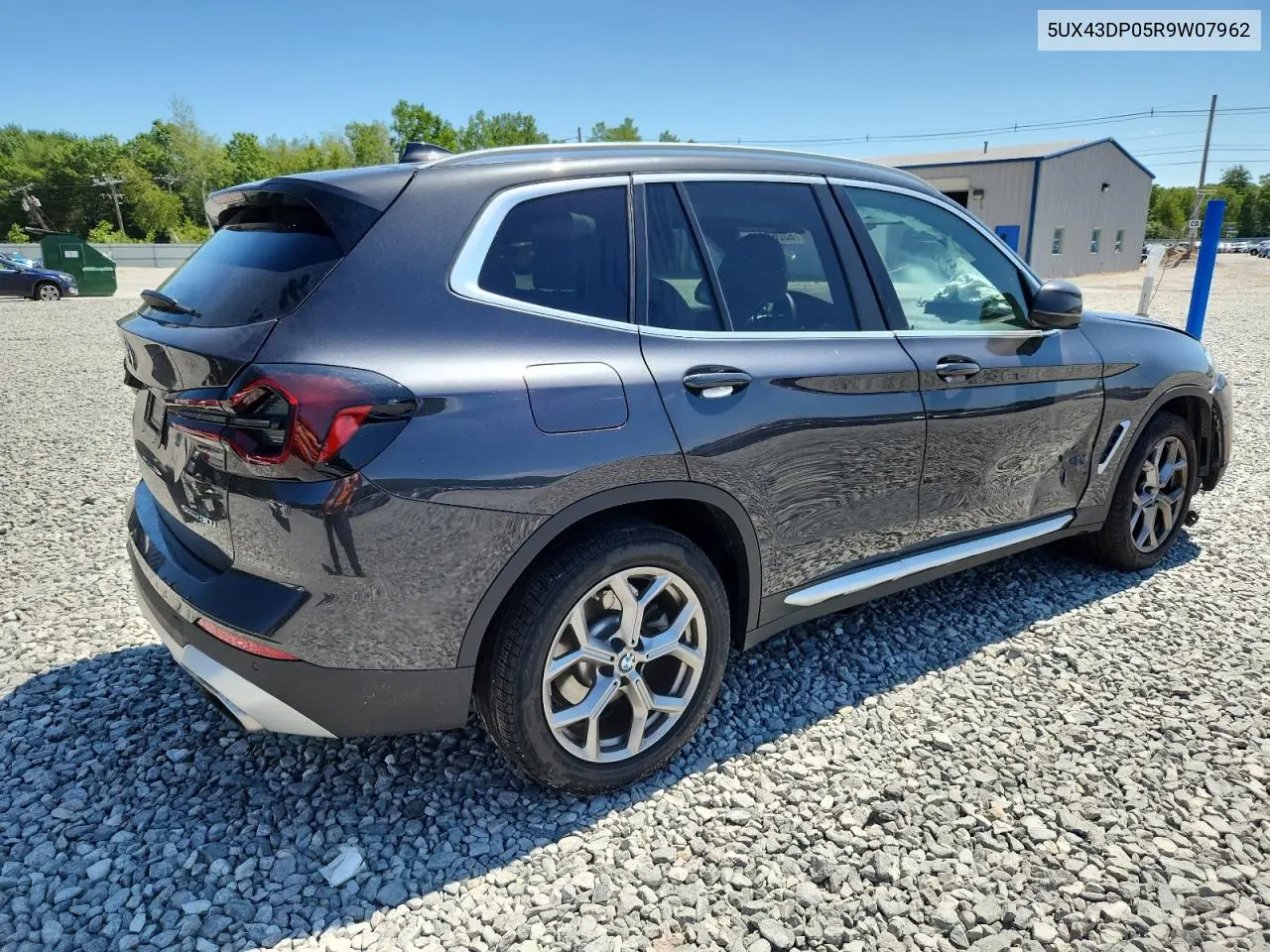 2024 BMW X3 Sdrive30I VIN: 5UX43DP05R9W07962 Lot: 62268495