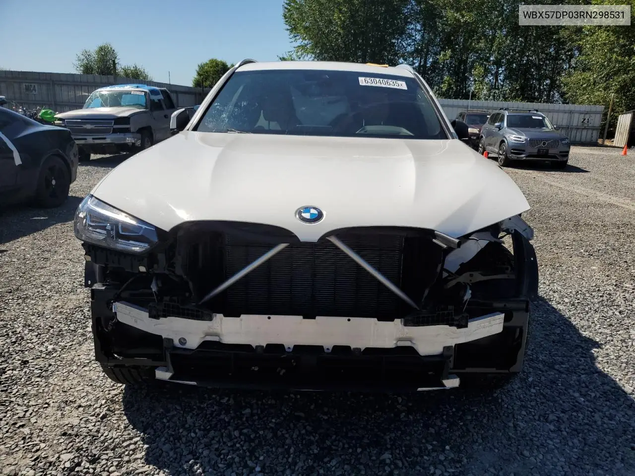 2024 BMW X3 xDrive30I VIN: WBX57DP03RN298531 Lot: 63040635