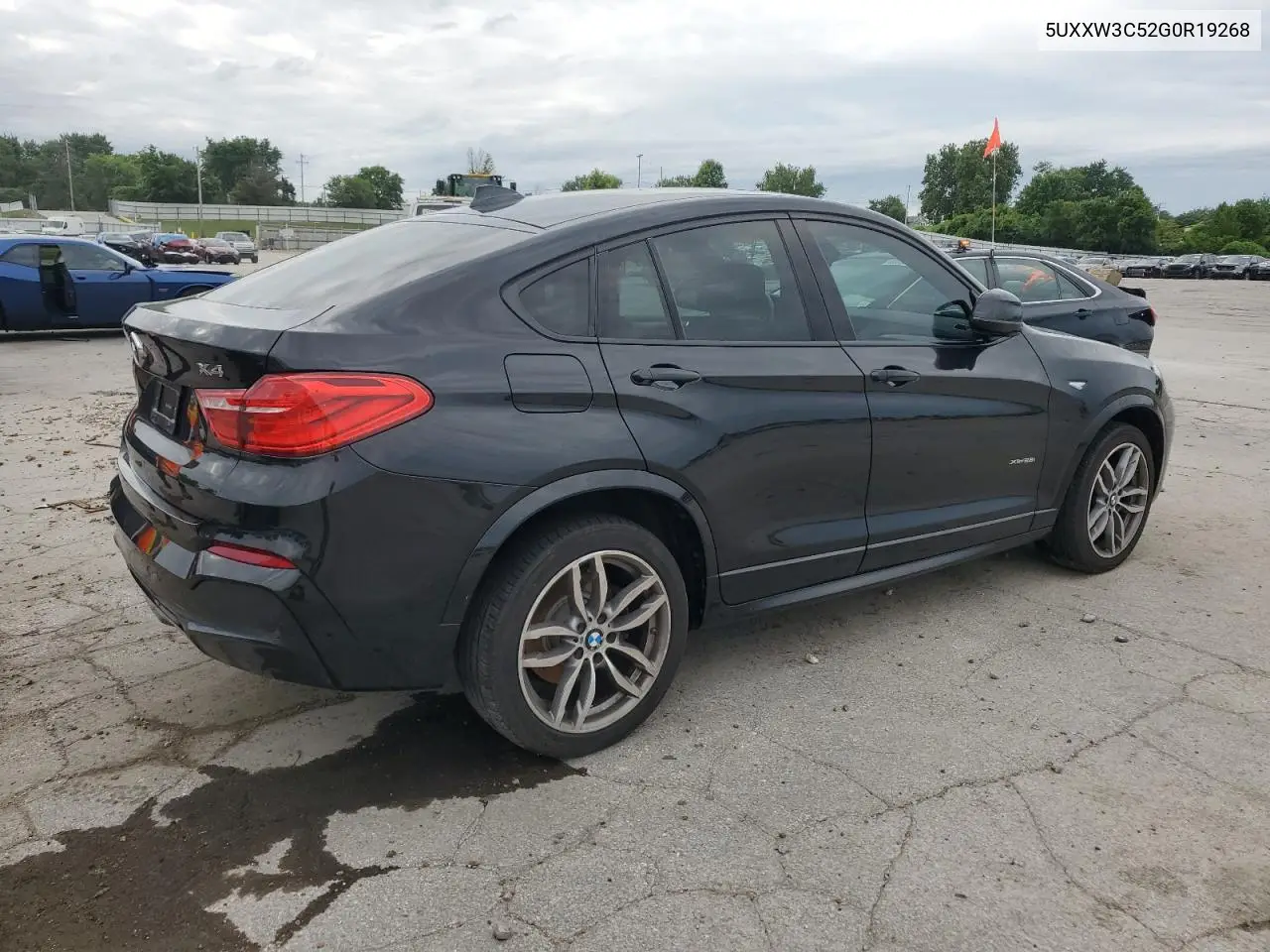 2016 BMW X4 xDrive28I VIN: 5UXXW3C52G0R19268 Lot: 62563085