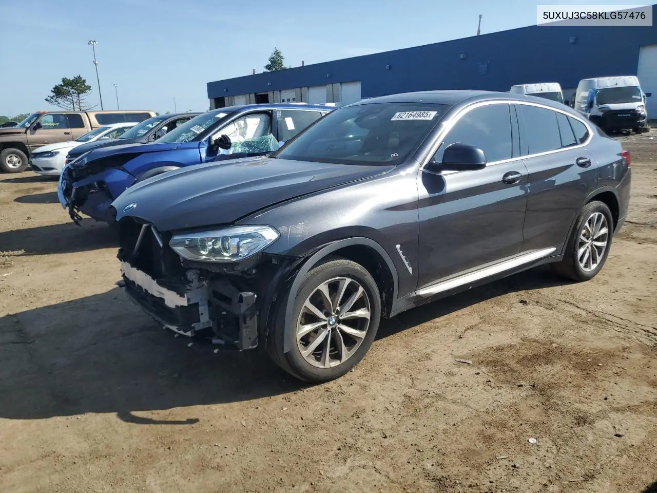 2019 BMW X4 xDrive30I VIN: 5UXUJ3C58KLG57476 Lot: 62164985