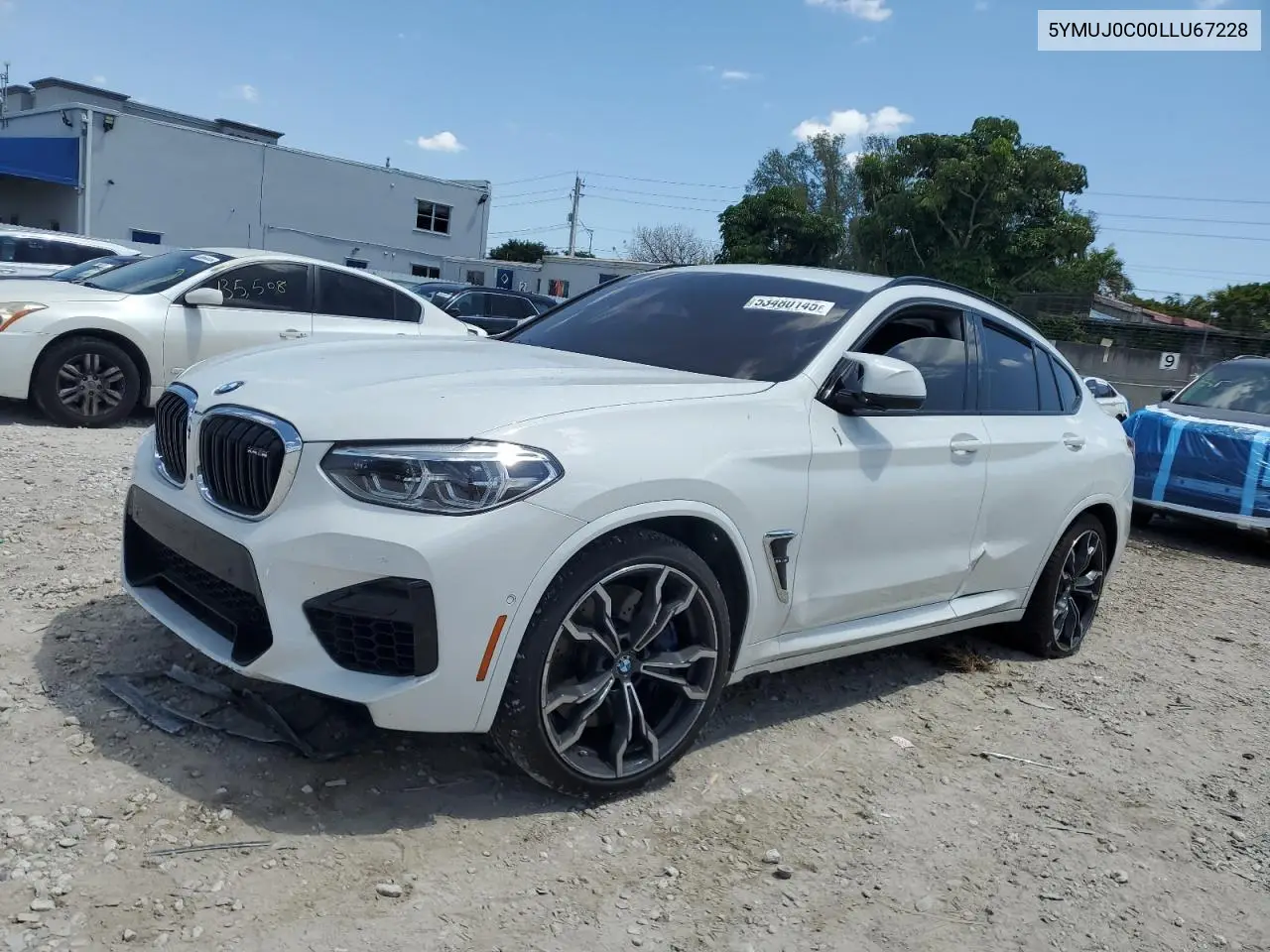 2020 BMW X4 M Competition VIN: 5YMUJ0C00LLU67228 Lot: 53480145
