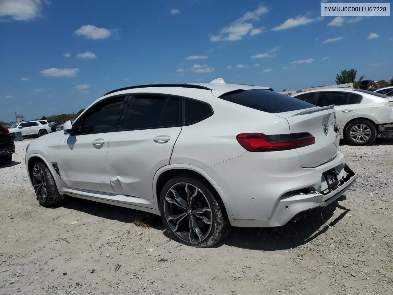 2020 BMW X4 M Competition VIN: 5YMUJ0C00LLU67228 Lot: 53480145
