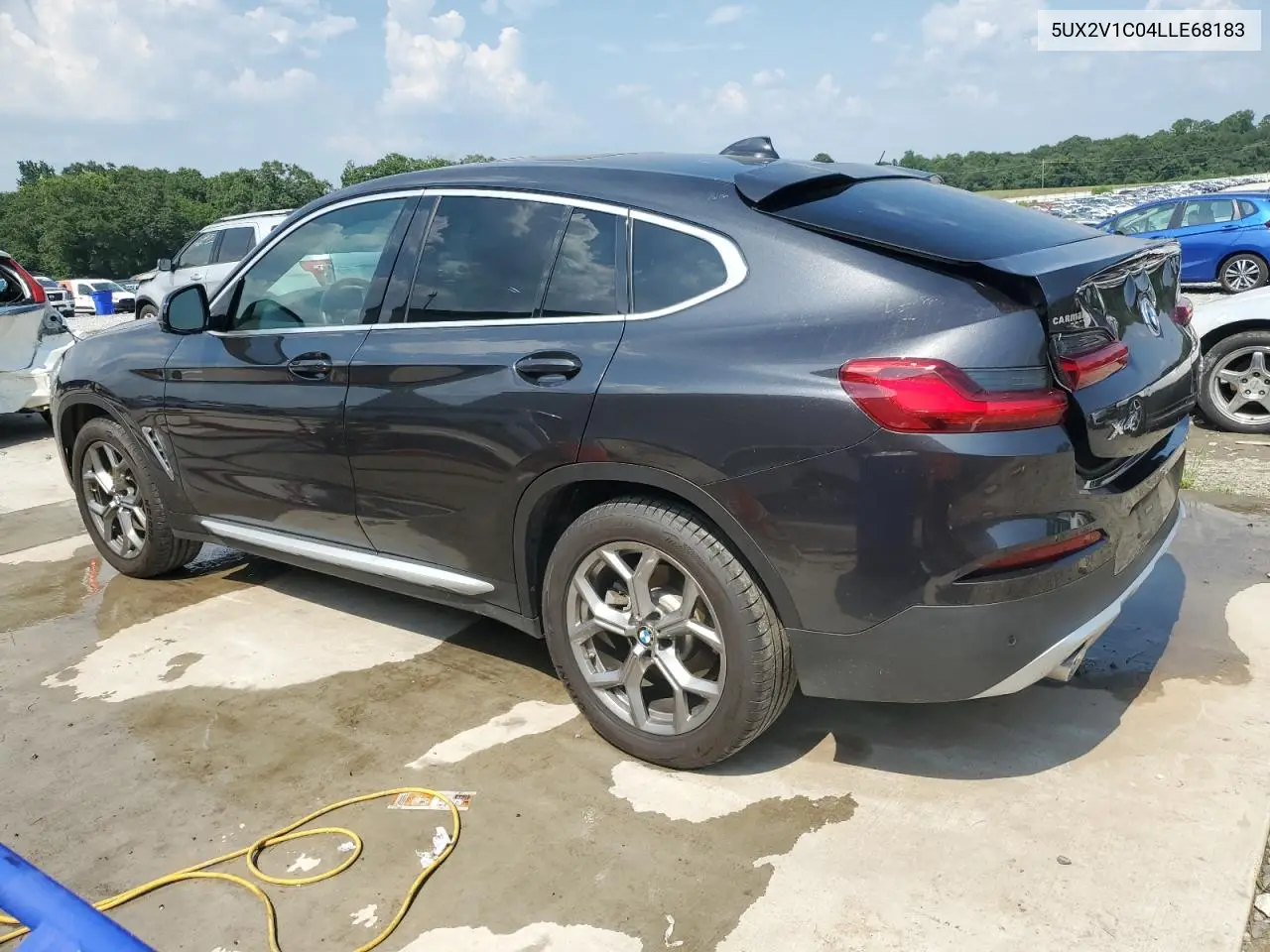 2020 BMW X4 xDrive30I VIN: 5UX2V1C04LLE68183 Lot: 62553045