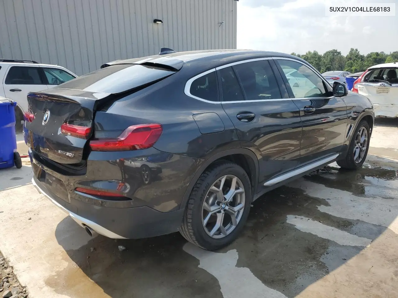 2020 BMW X4 xDrive30I VIN: 5UX2V1C04LLE68183 Lot: 62553045