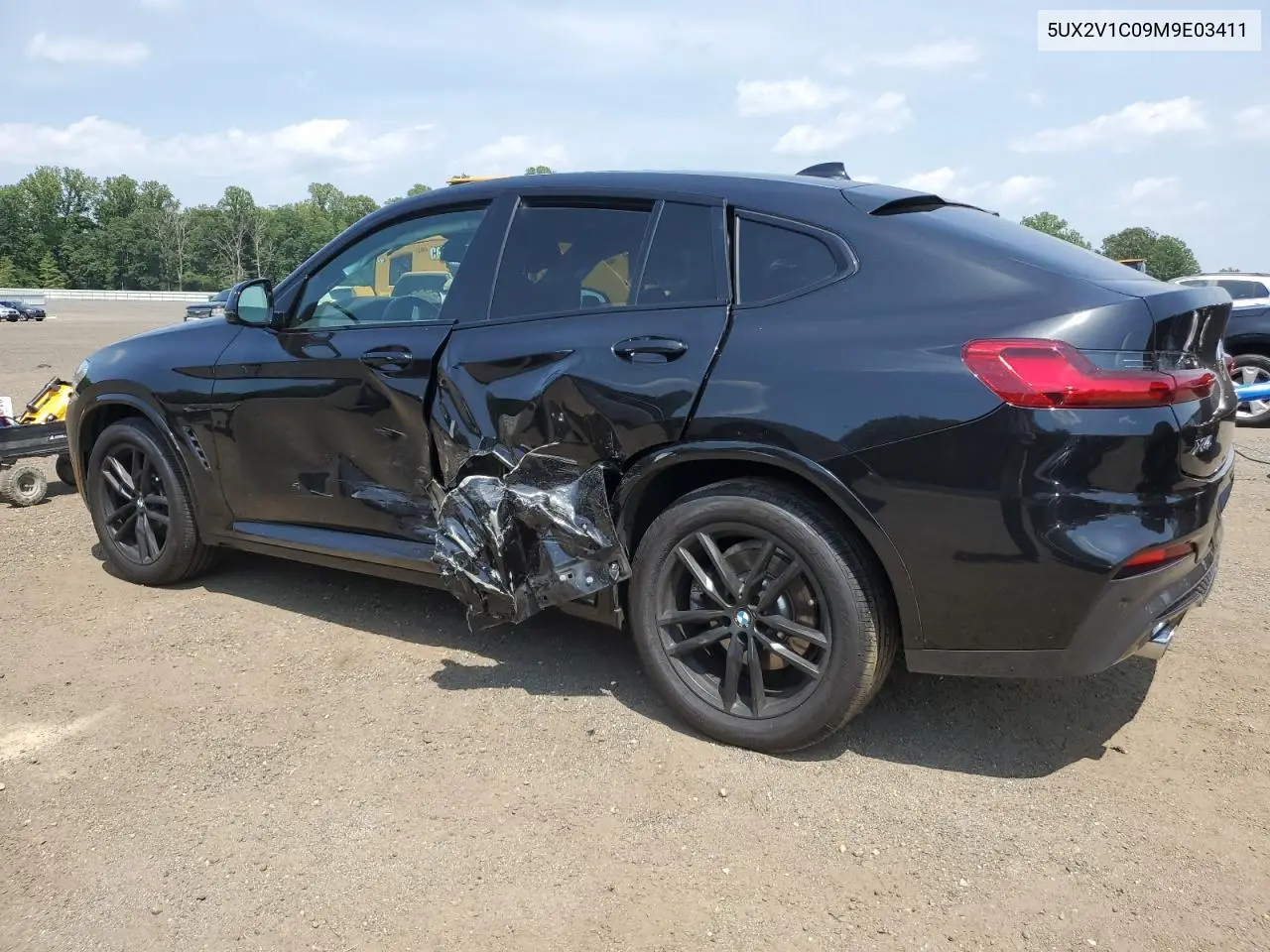 2021 BMW X4 xDrive30I VIN: 5UX2V1C09M9E03411 Lot: 62078545