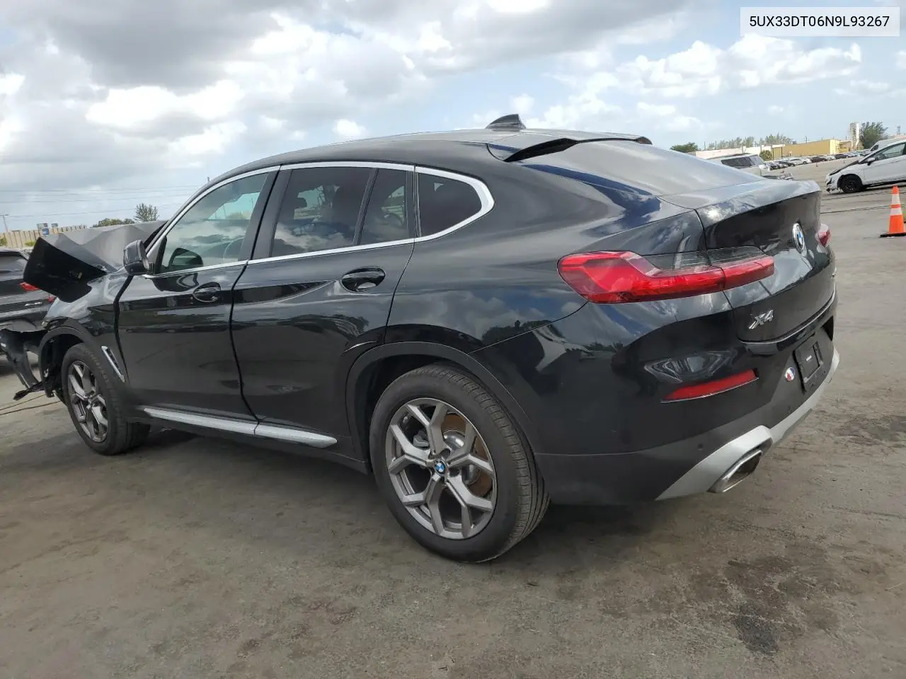 2022 BMW X4 xDrive30I VIN: 5UX33DT06N9L93267 Lot: 49962195