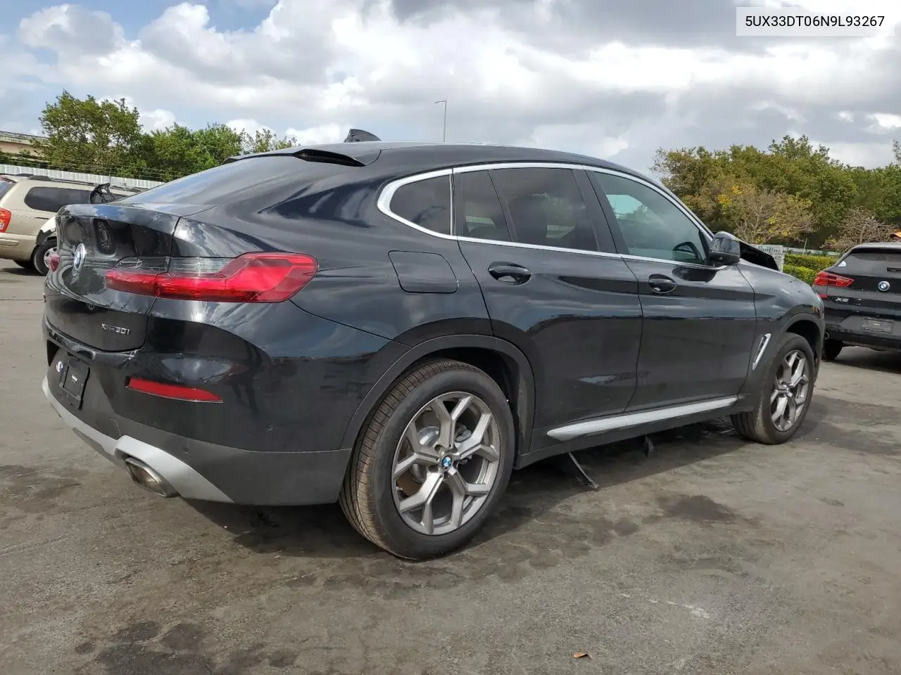 2022 BMW X4 xDrive30I VIN: 5UX33DT06N9L93267 Lot: 49962195