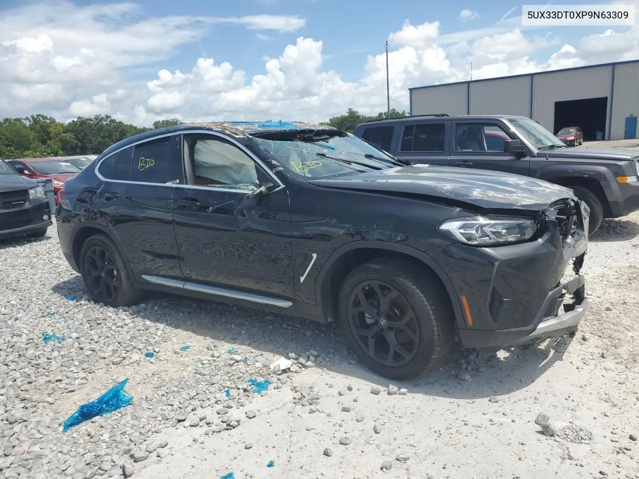 2023 BMW X4 xDrive30I VIN: 5UX33DT0XP9N63309 Lot: 62712525
