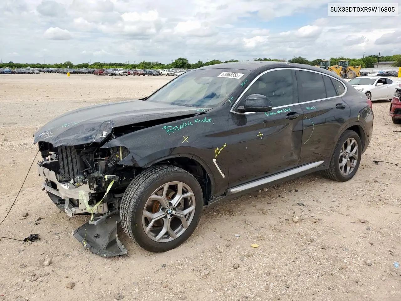 2024 BMW X4 xDrive30I VIN: 5UX33DT0XR9W16805 Lot: 63063555