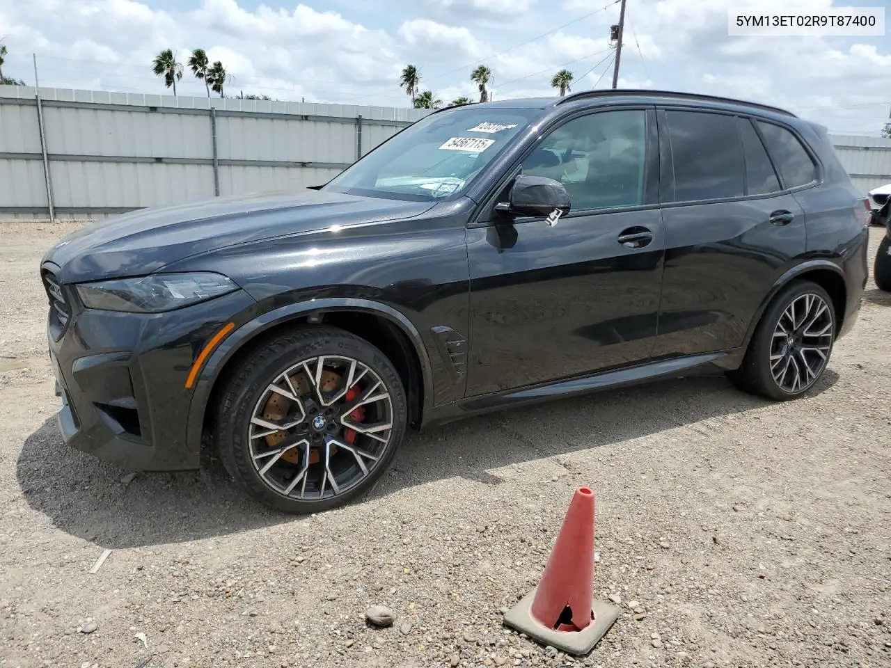 2024 BMW X5 M Competition VIN: 5YM13ET02R9T87400 Lot: 54567115