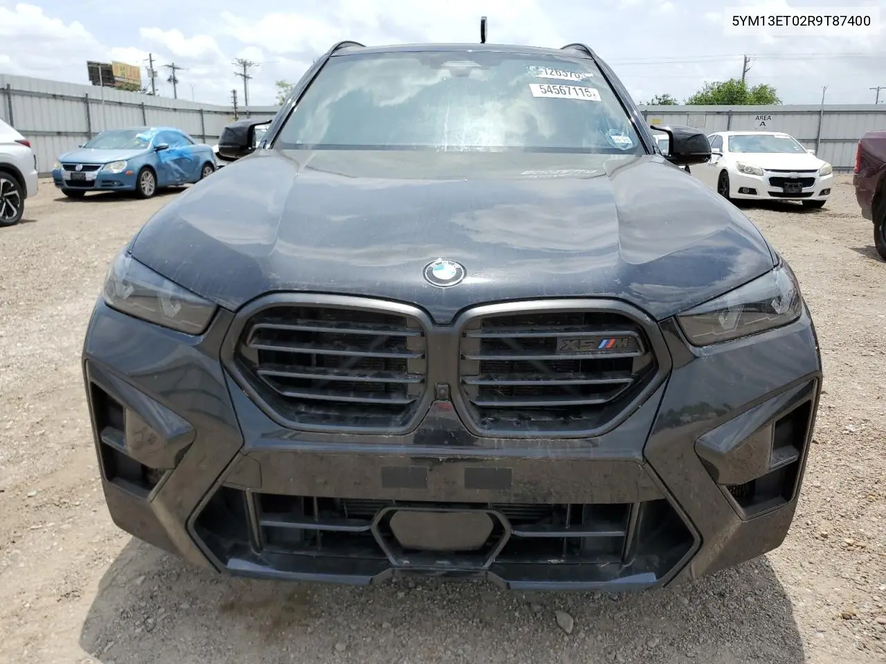 2024 BMW X5 M Competition VIN: 5YM13ET02R9T87400 Lot: 54567115