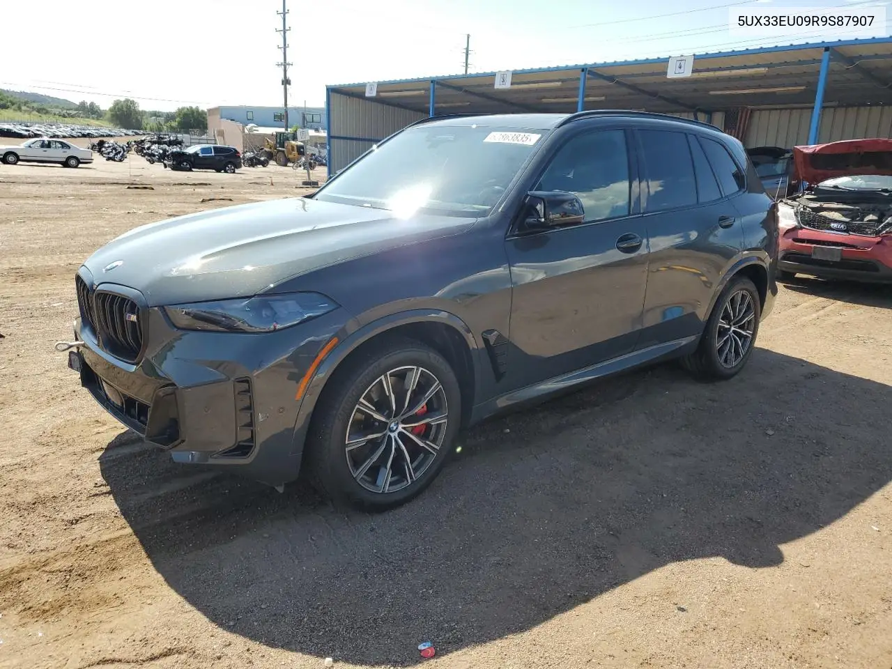2024 BMW X5 M60I VIN: 5UX33EU09R9S87907 Lot: 62863835