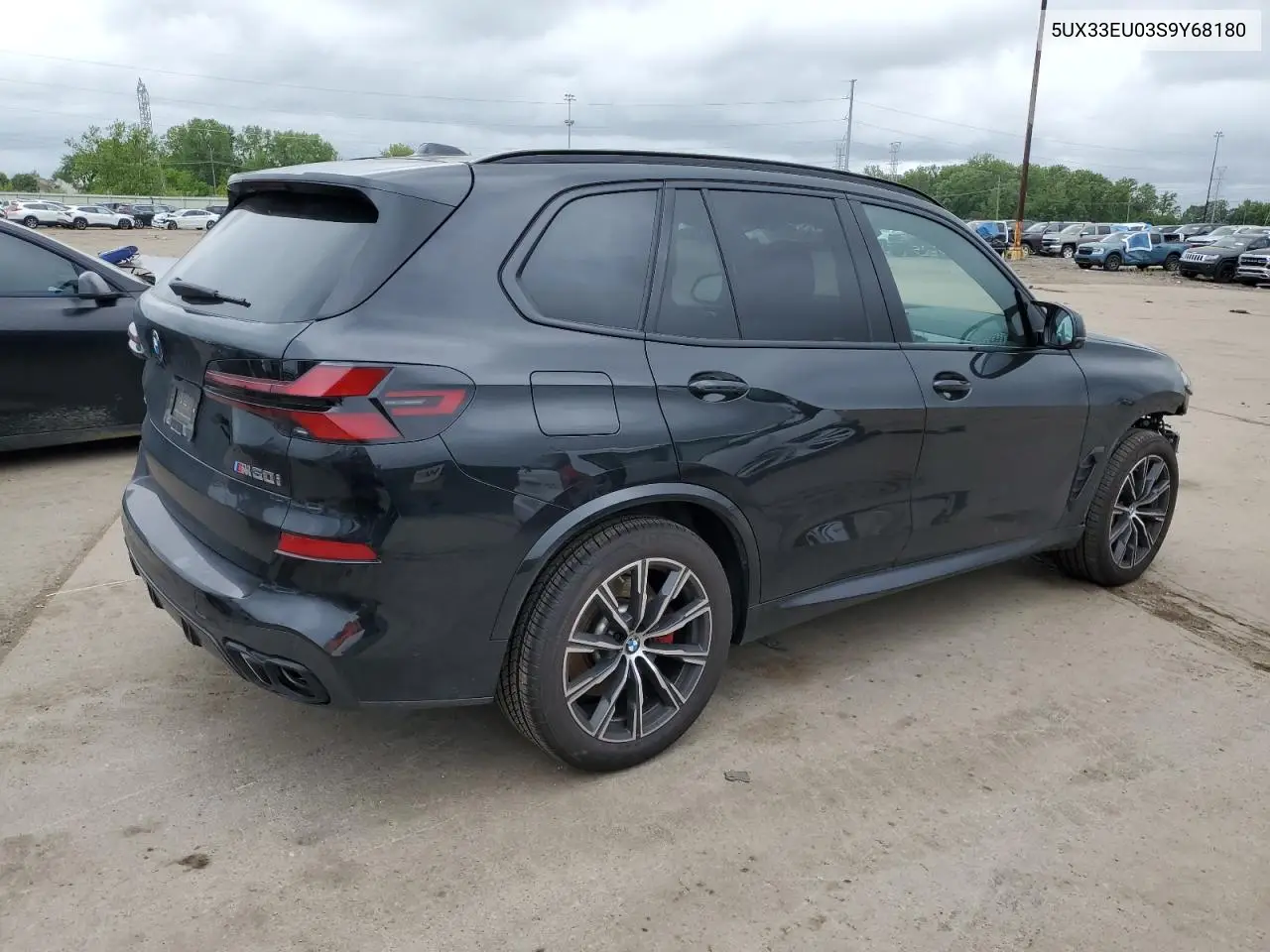2025 BMW X5 M60I VIN: 5UX33EU03S9Y68180 Lot: 58570985