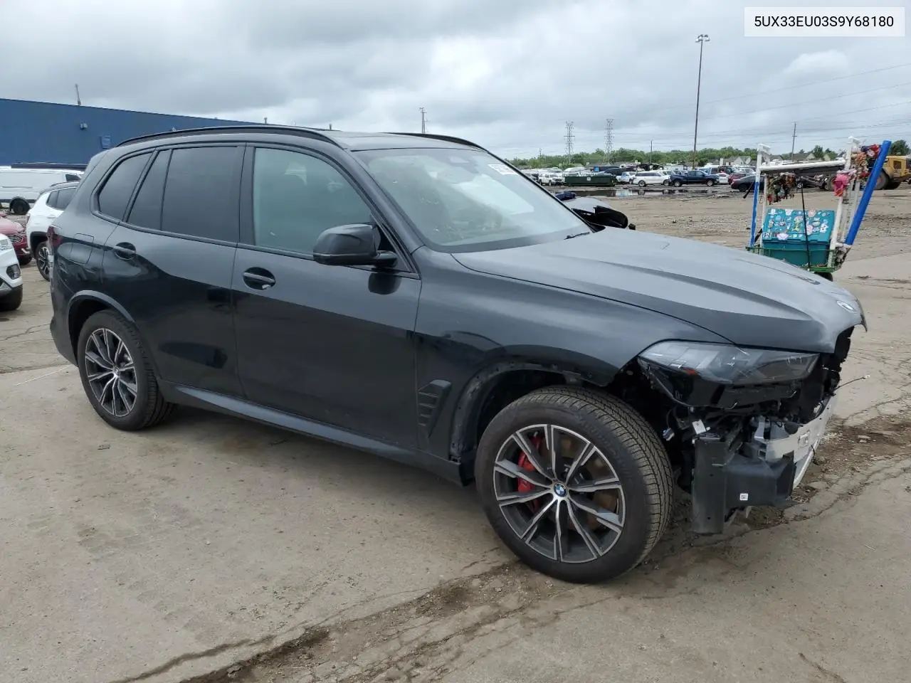 2025 BMW X5 M60I VIN: 5UX33EU03S9Y68180 Lot: 58570985