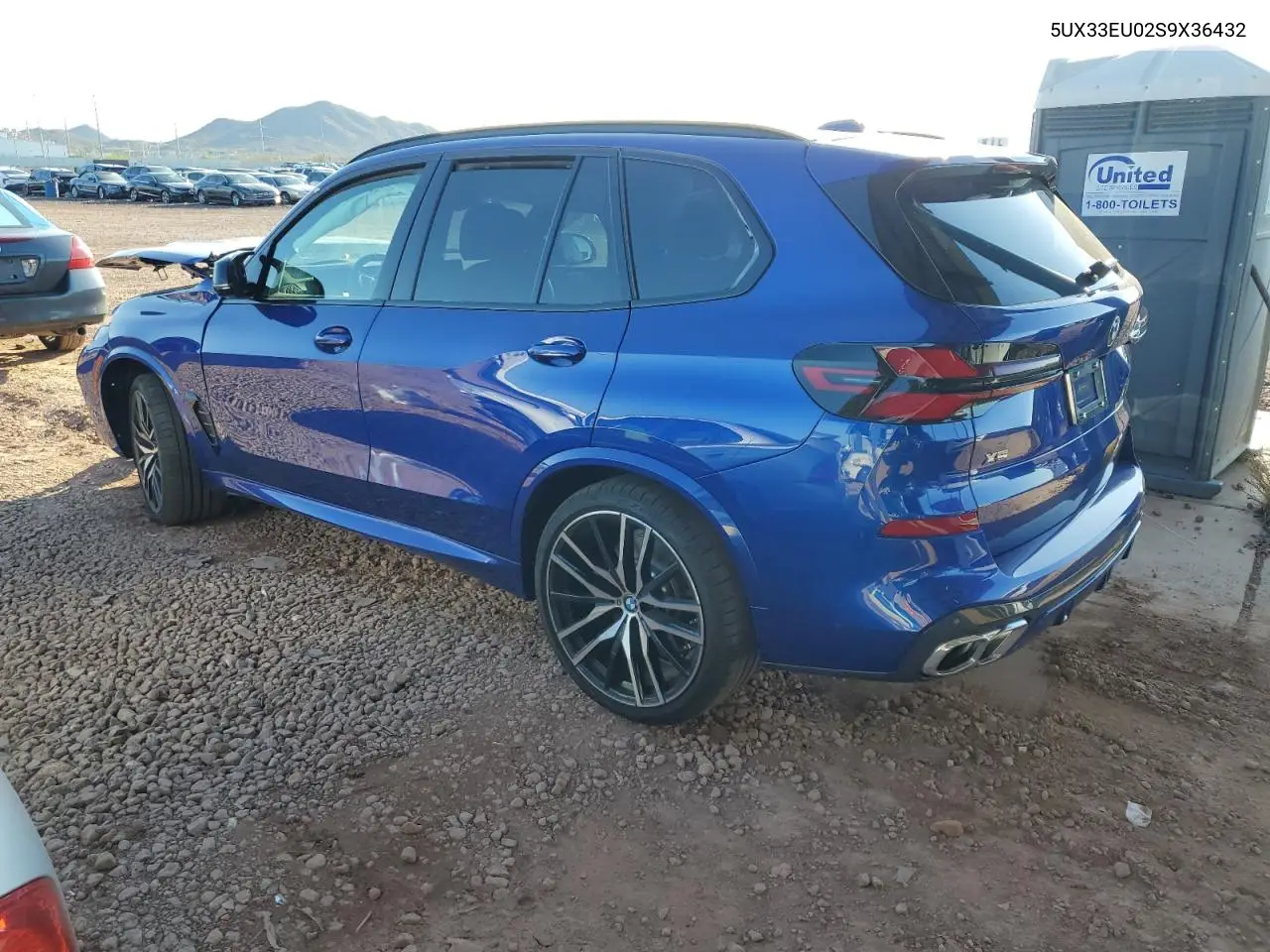 2025 BMW X5 M60I VIN: 5UX33EU02S9X36432 Lot: 59236415