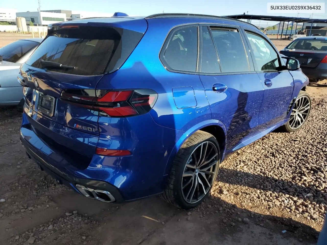 2025 BMW X5 M60I VIN: 5UX33EU02S9X36432 Lot: 59236415