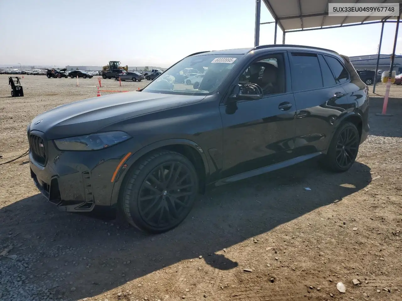 2025 BMW X5 M60I VIN: 5UX33EU04S9Y67748 Lot: 60333995