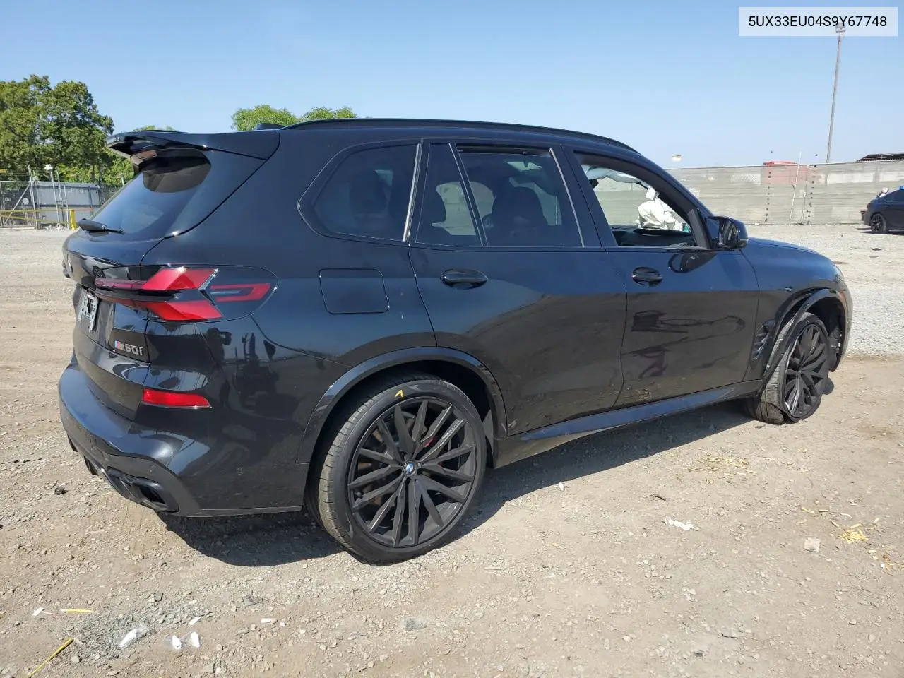 2025 BMW X5 M60I VIN: 5UX33EU04S9Y67748 Lot: 60333995