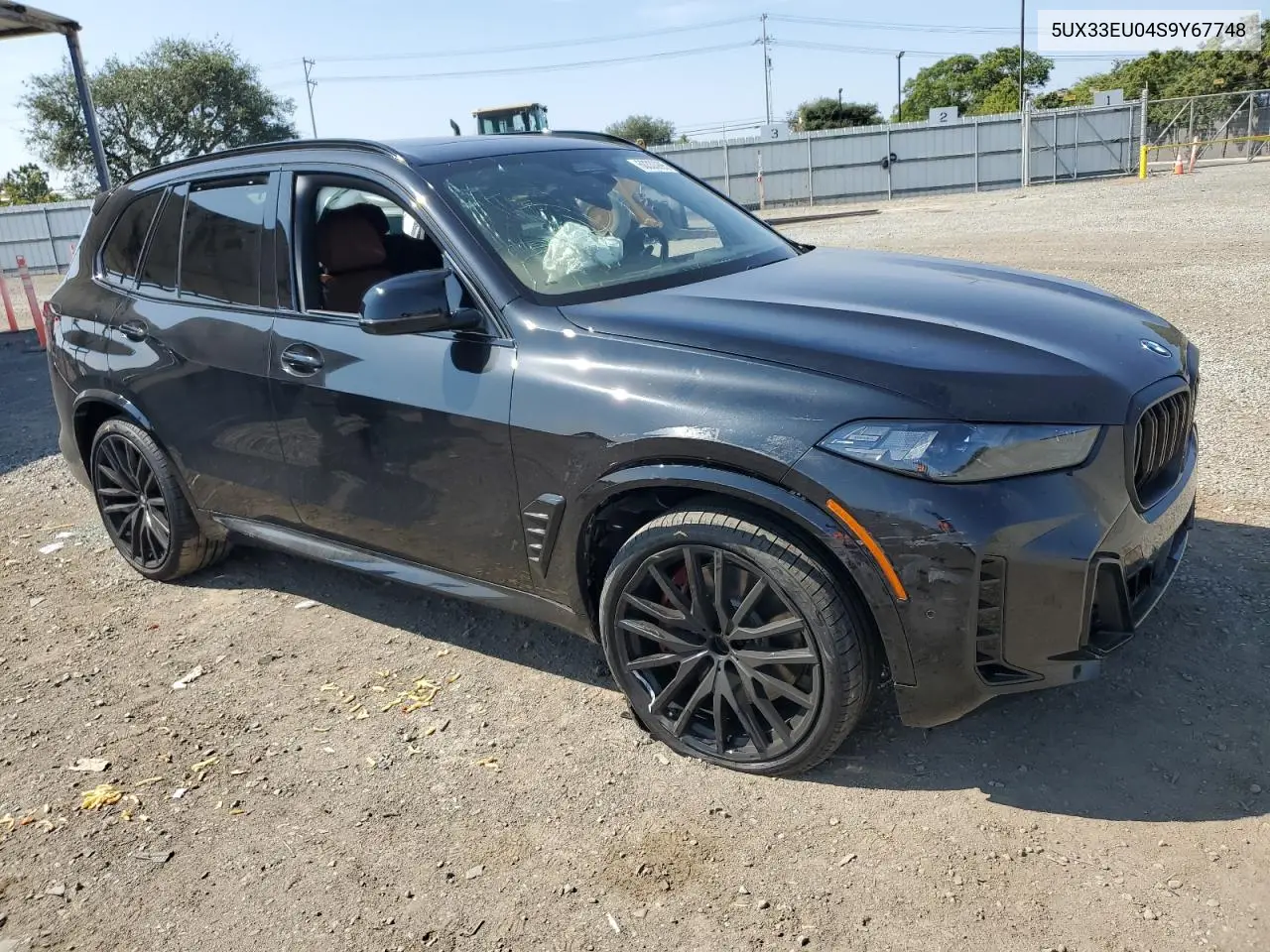 2025 BMW X5 M60I VIN: 5UX33EU04S9Y67748 Lot: 60333995