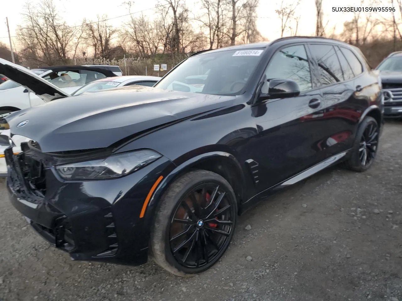 2025 BMW X5 M60I VIN: 5UX33EU01S9W95596 Lot: 81080514