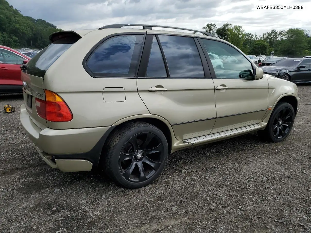 2000 BMW X5 4.4I VIN: WBAFB3350YLH03881 Lot: 65043245