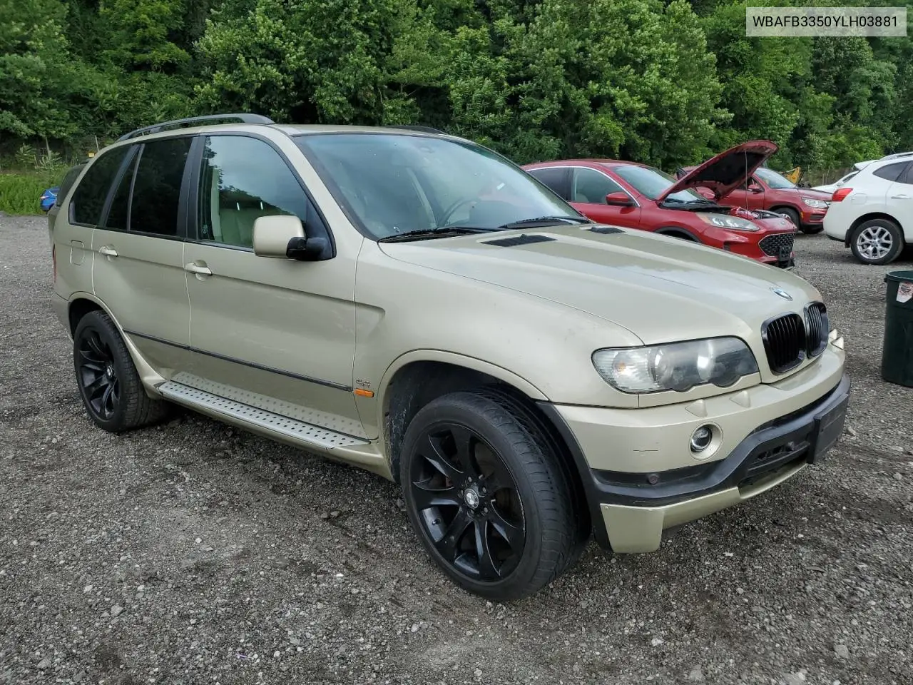 2000 BMW X5 4.4I VIN: WBAFB3350YLH03881 Lot: 65043245