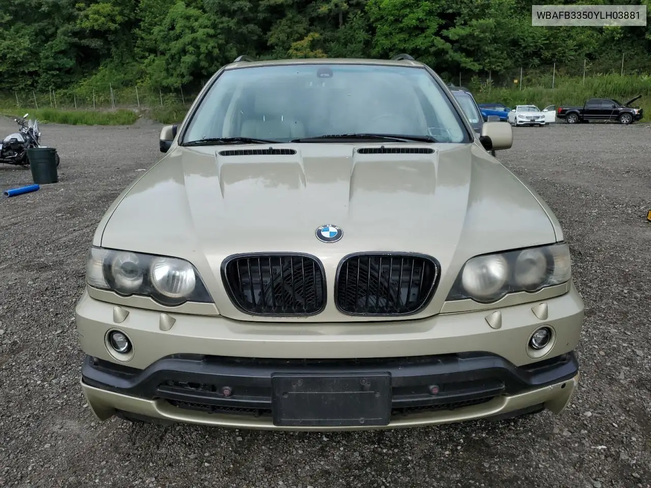 2000 BMW X5 4.4I VIN: WBAFB3350YLH03881 Lot: 65043245