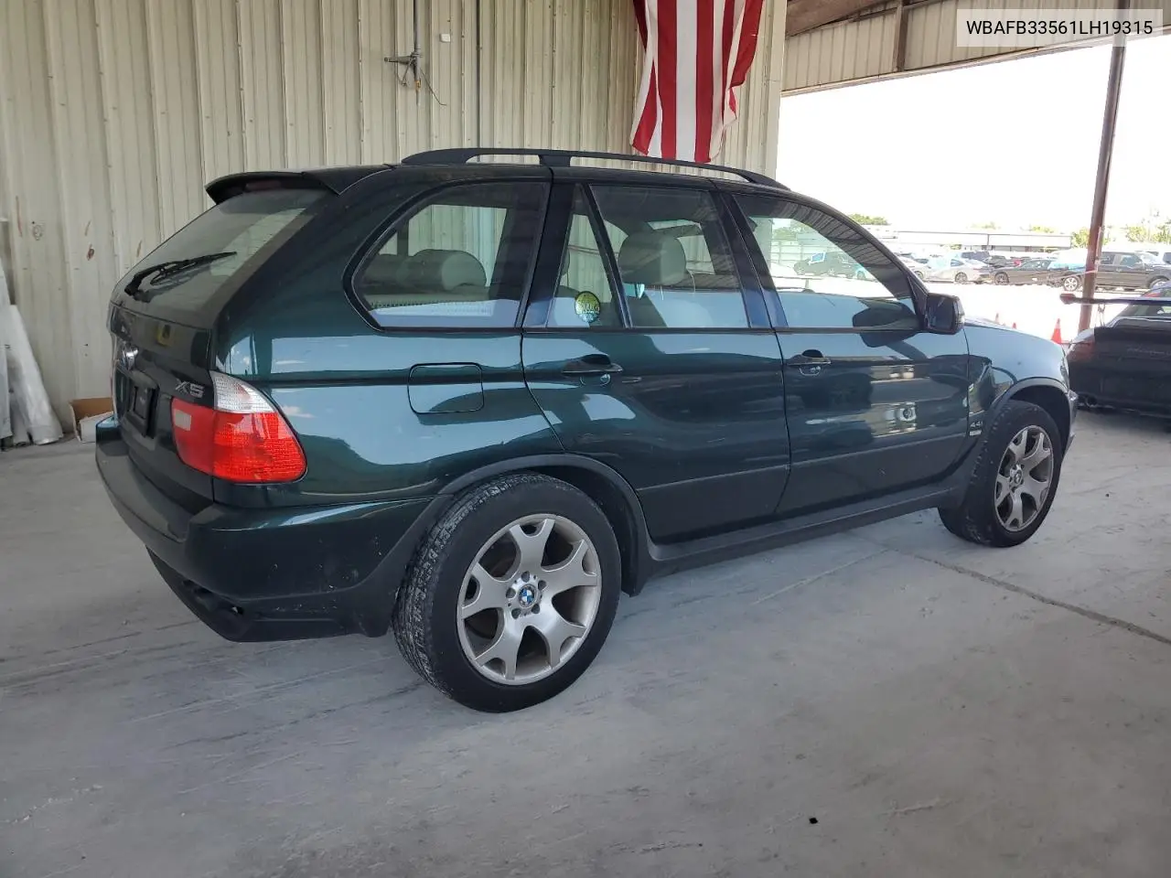 2001 BMW X5 4.4I VIN: WBAFB33561LH19315 Lot: 55655215