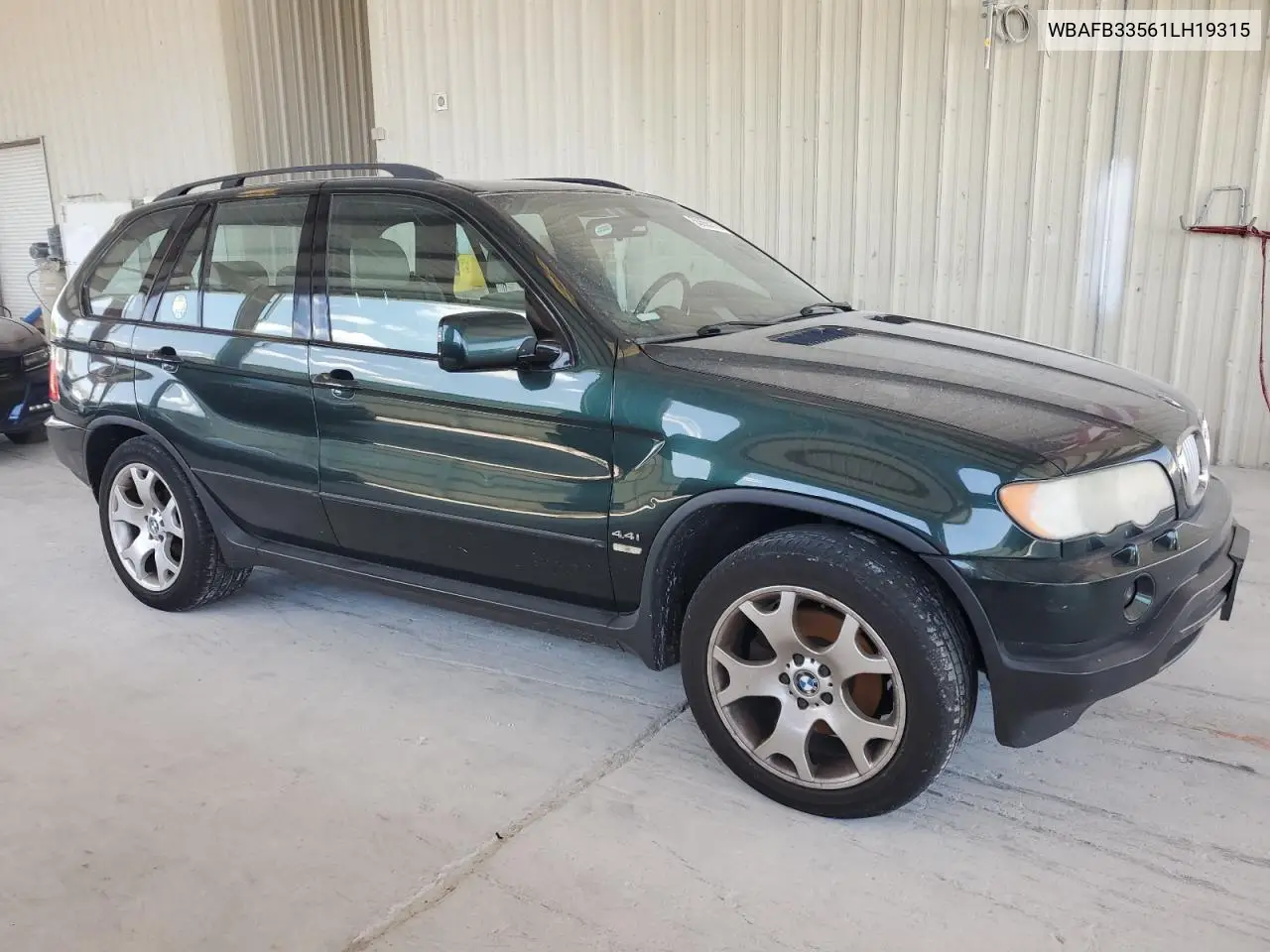2001 BMW X5 4.4I VIN: WBAFB33561LH19315 Lot: 55655215