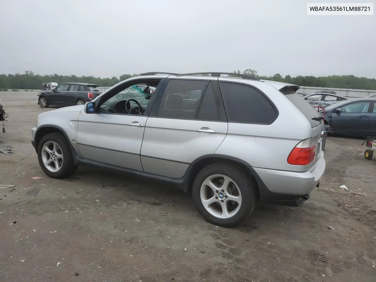 2001 BMW X5 3.0I VIN: WBAFA53561LM88721 Lot: 62694285