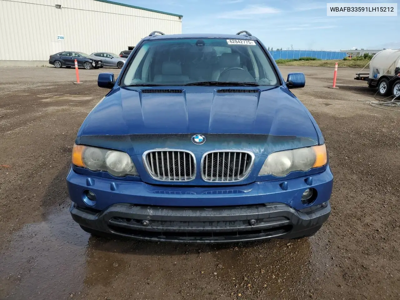 2001 BMW X5 4.4I VIN: WBAFB33591LH15212 Lot: 62842775