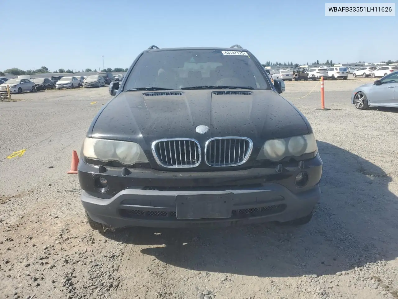 2001 BMW X5 4.4I VIN: WBAFB33551LH11626 Lot: 63147125