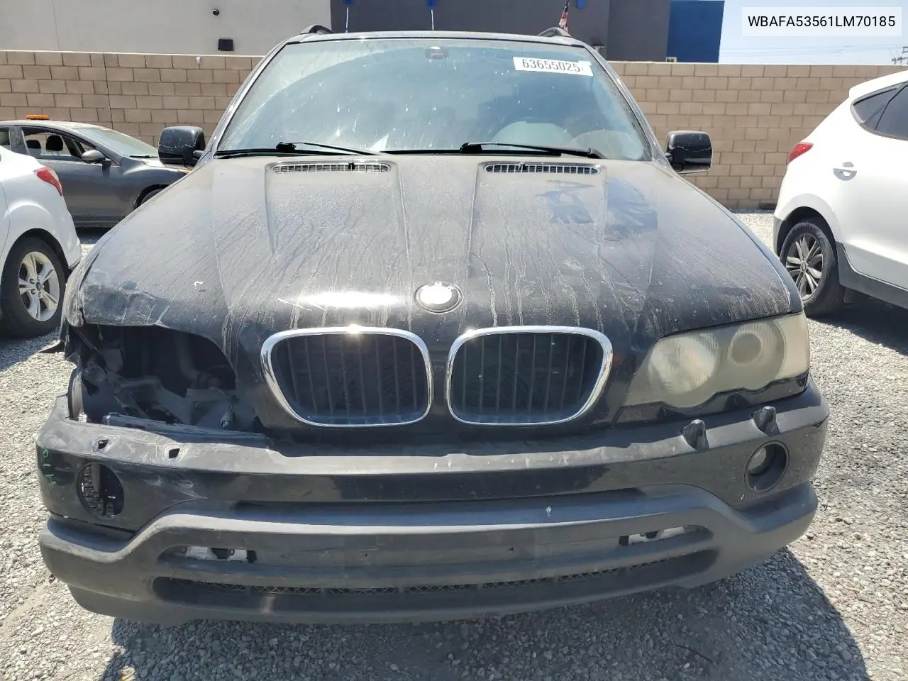 2001 BMW X5 3.0I VIN: WBAFA53561LM70185 Lot: 63655025