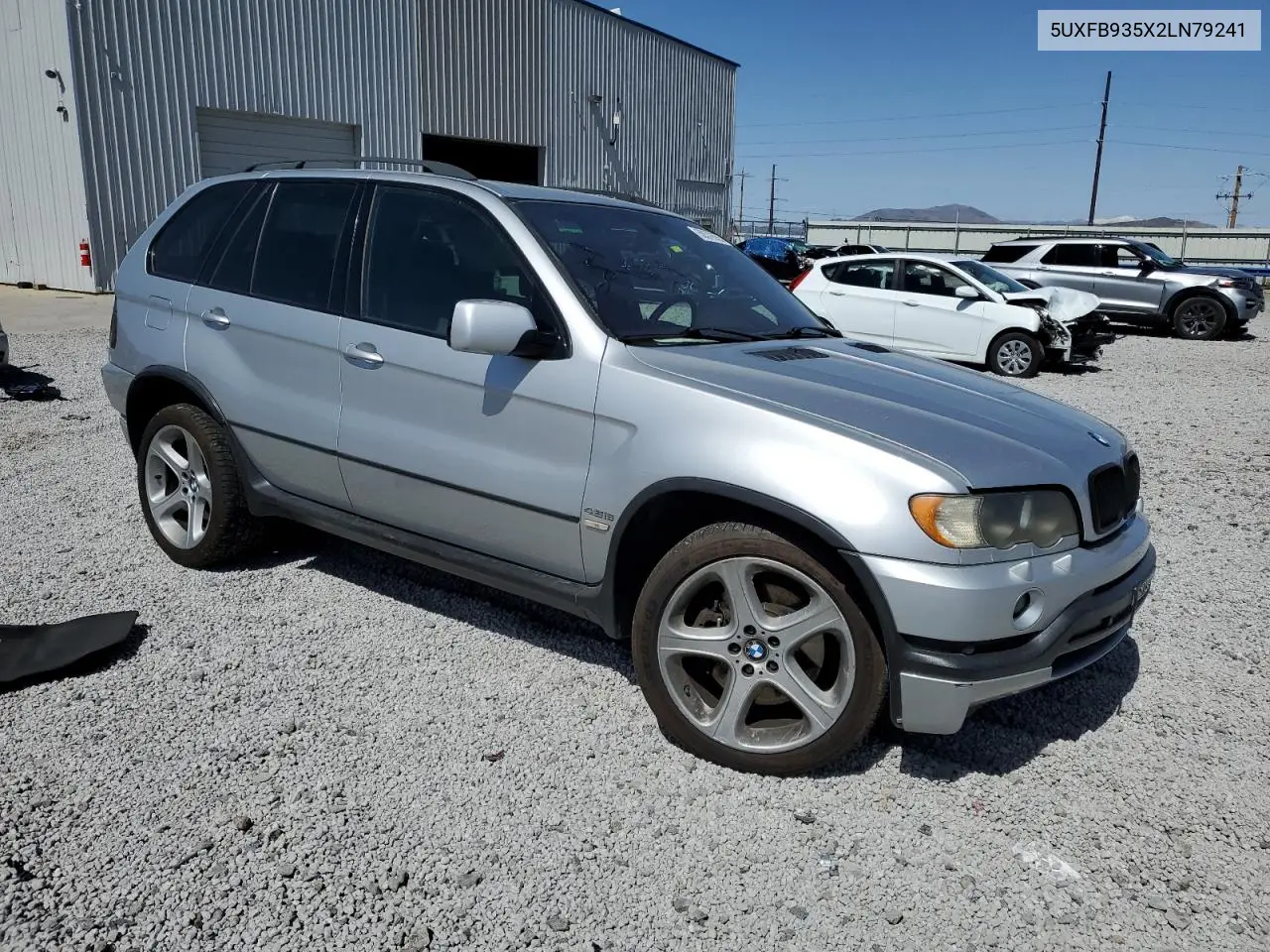 2002 BMW X5 4.6Is VIN: 5UXFB935X2LN79241 Lot: 50576555