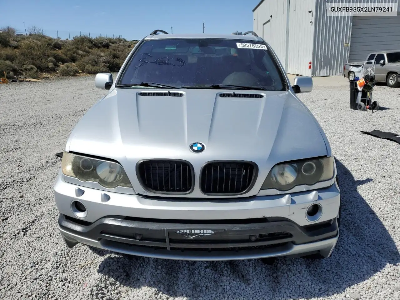 2002 BMW X5 4.6Is VIN: 5UXFB935X2LN79241 Lot: 50576555