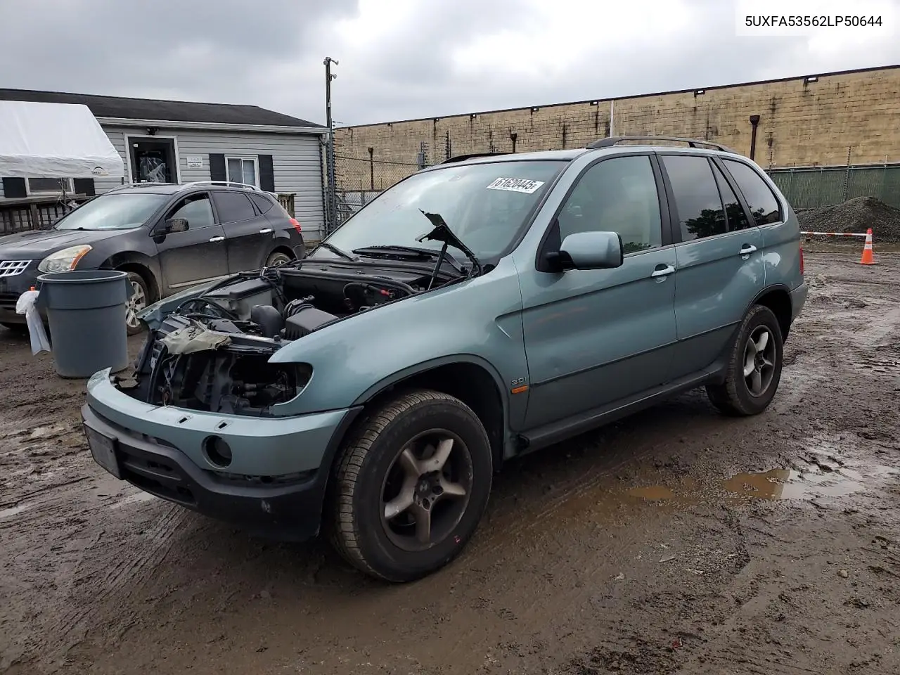 2002 BMW X5 3.0I VIN: 5UXFA53562LP50644 Lot: 61620445
