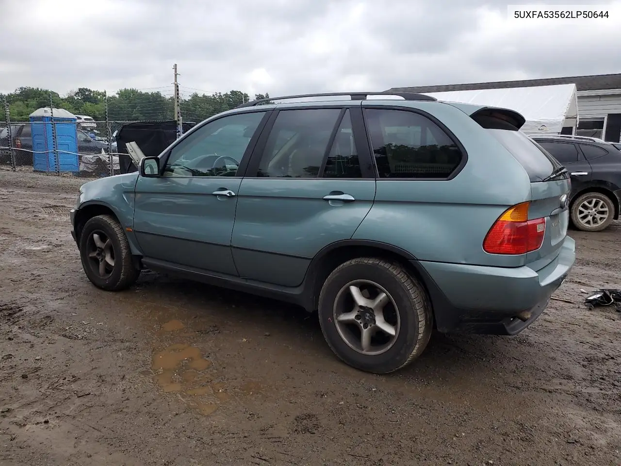 2002 BMW X5 3.0I VIN: 5UXFA53562LP50644 Lot: 61620445