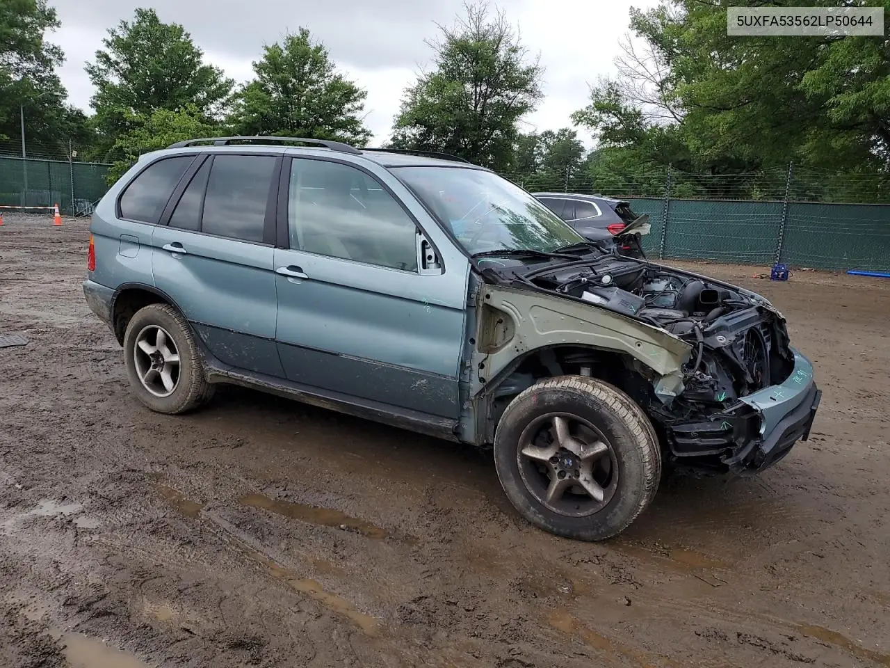 2002 BMW X5 3.0I VIN: 5UXFA53562LP50644 Lot: 61620445