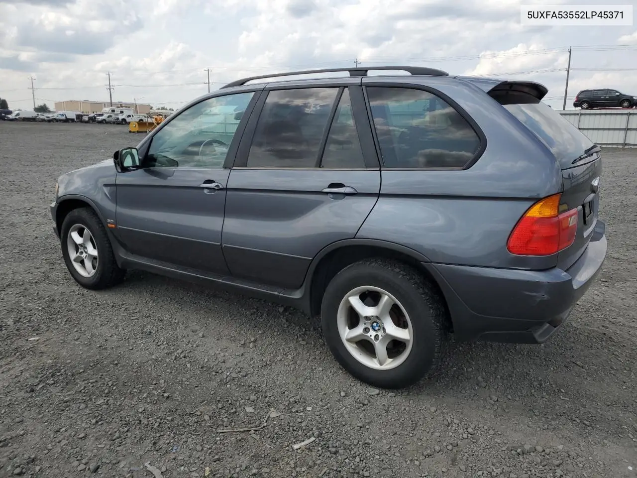 2002 BMW X5 3.0I VIN: 5UXFA53552LP45371 Lot: 62188035