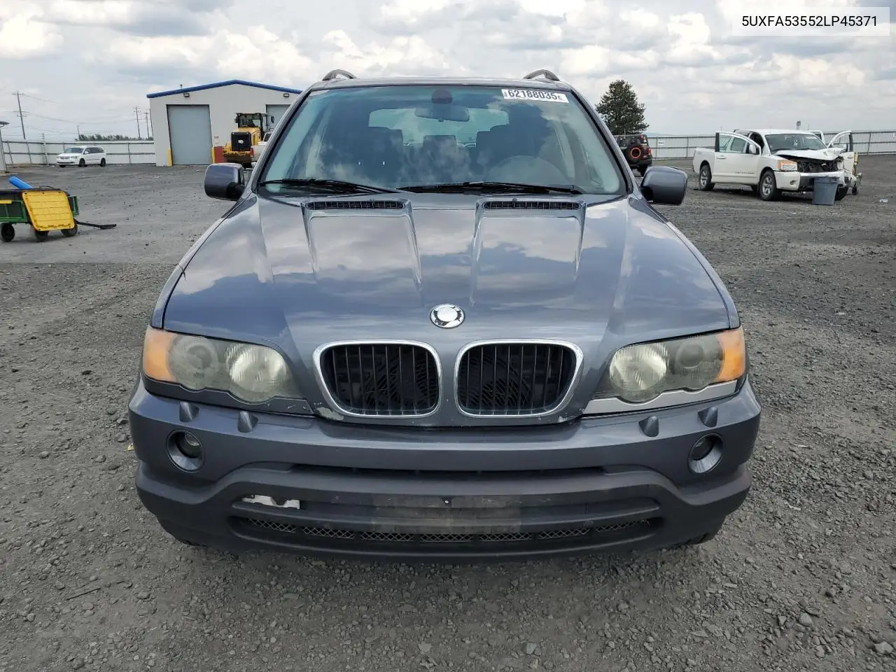 2002 BMW X5 3.0I VIN: 5UXFA53552LP45371 Lot: 62188035