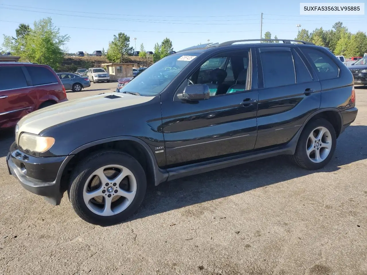 2003 BMW X5 3.0I VIN: 5UXFA53563LV95885 Lot: 52651435