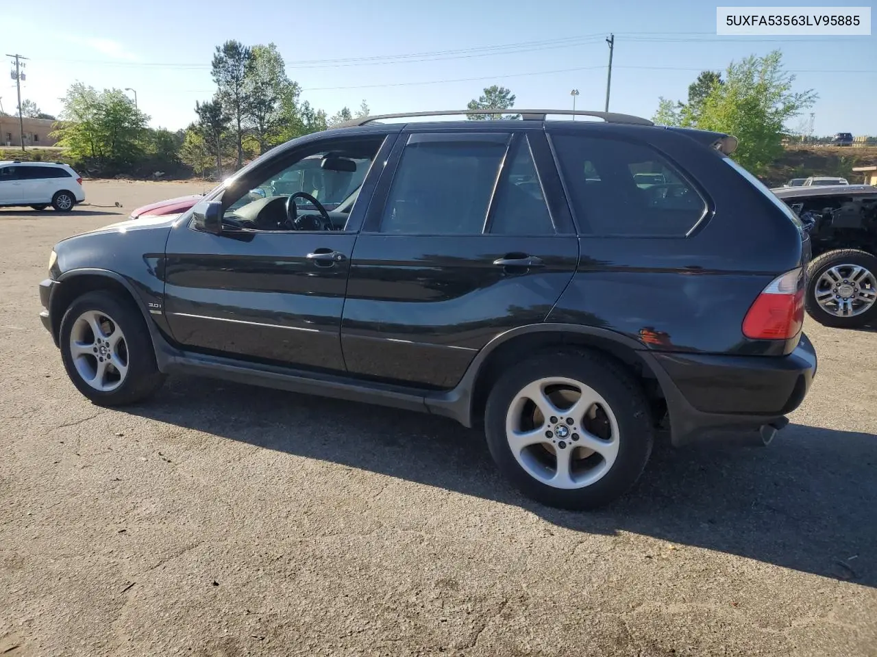 2003 BMW X5 3.0I VIN: 5UXFA53563LV95885 Lot: 52651435