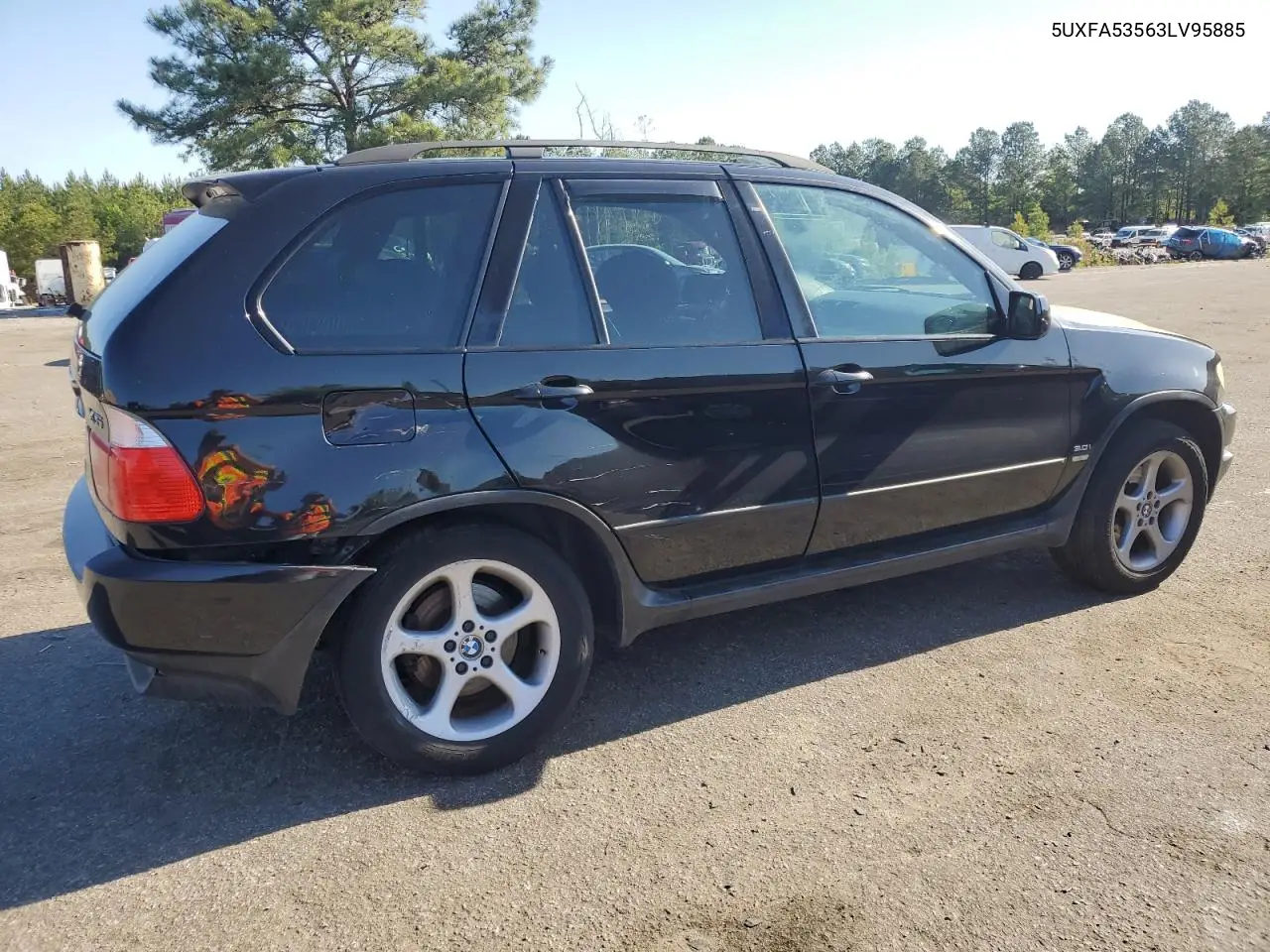 2003 BMW X5 3.0I VIN: 5UXFA53563LV95885 Lot: 52651435