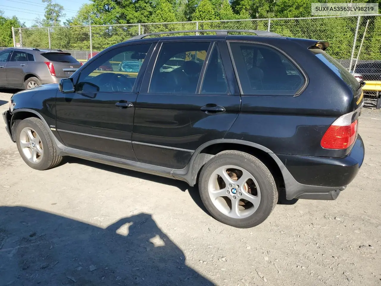 2003 BMW X5 3.0I VIN: 5UXFA53563LV98219 Lot: 56031065