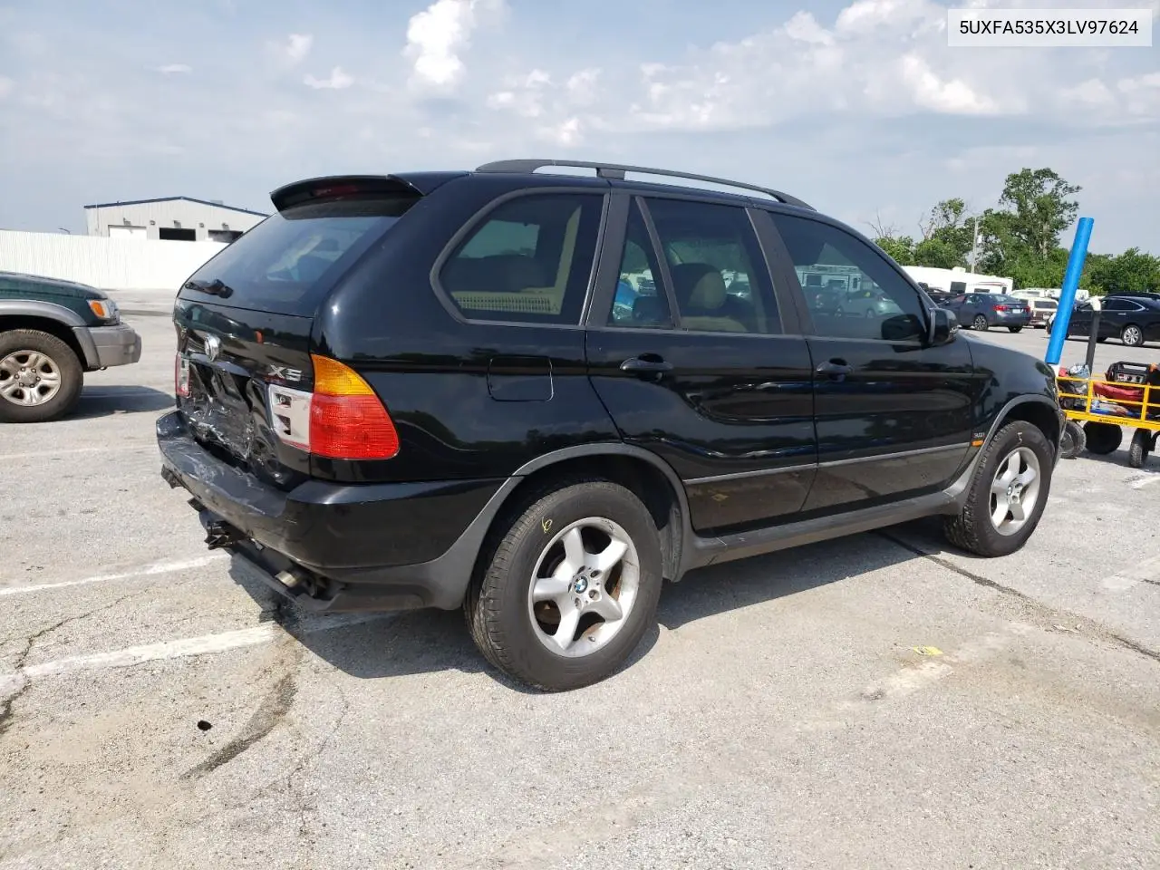 2003 BMW X5 3.0I VIN: 5UXFA535X3LV97624 Lot: 58056535