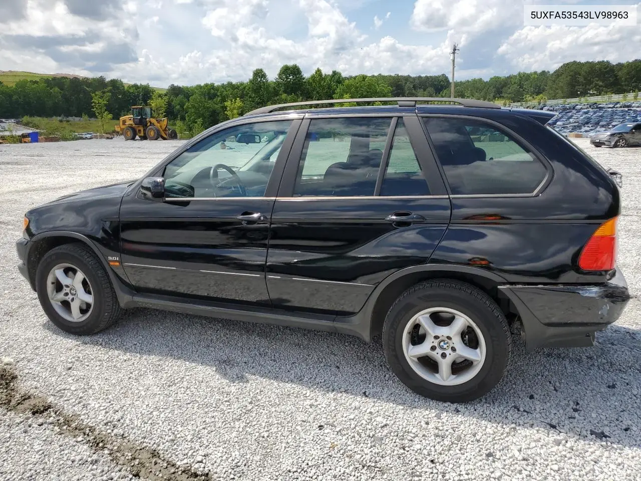 2003 BMW X5 3.0I VIN: 5UXFA53543LV98963 Lot: 58563625